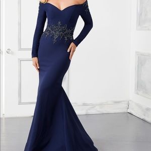 Navy blue Madame dress